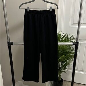 Black Women's wide leg Leggings